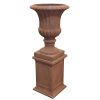 KC  Terra Cotta Vase