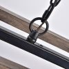 Chandelier Dimmable Rectangle With Wrought Iron Accents