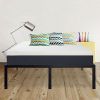 Platform Bed Frame California King Heavy Duty 18-inch High Rise Metal