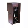 Wine 9 Bottle Rack Mini Bar Expandable Counter Walnut