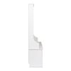 Shoe Cubby Coat Rack Entryway Hall Tree White