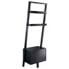 Entryway Shelf Leaning Ladder Bookshelf Bookcase
