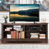 TV Stand for up to 60-inch TV in Espresso Finish Contemporary