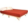 Full Size Solid Wood Platform Bed