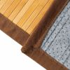 Area Rug Floor Carpet 5' x 8' Indoor/Outdoor 100% Bamboo