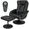 Electric Massage Recliner Chair w/ Ottoman