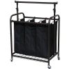 3-Bag Laundry Sorter Hamper