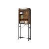 Over The Toilet Sliding Barn Door Storage Cabinet Cupboard