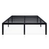 Platform Bed Frame King size 16-inch High Heavy Duty Meta