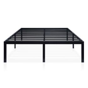Platform Bed Frame King size 16-inch High Heavy Duty Meta