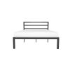 Queen Platform Bed Frame With Headboard
