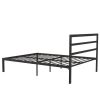 Queen Platform Bed Frame With Headboard