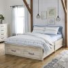 Platform Bed with Storage Drawers