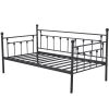 Daybed Frame Twin size Classic Black Metal