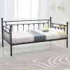 Daybed Frame Twin size Classic Black Metal