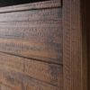 Walnut Solid Pine Queen Platform Bed