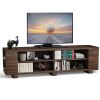 TV Stand in Walnut Wood Finish