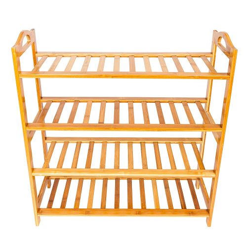 Shoe Rack Organizer Bamboo