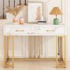 Console Table With 2 Drawers