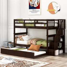 Bunk Bed with Twin size Trundle