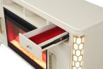 TV Stand With Electric Fireplace