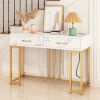Console Table With 2 Drawers