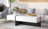 Cocktail Table, Center Table Contemporary Rectangle Design