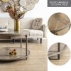 Round Wood Coffee Table