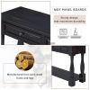 TREXM Console Table 63" Long Console Table with Drawers and Shelf for Entryway, Hallway, Living Room (Espresso, OLD SKU: WF193795AAB)
