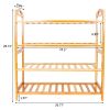 Shoe Rack Organizer Bamboo