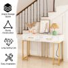 Console Table With 2 Drawers
