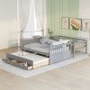 Bunk Bed with Trundle Twin Over Full