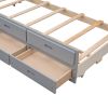 Bunk Bed with Trundle Twin Over Full