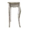 46" x 16.5" x 30" Slimline Whitewash Console Table, for Hallway Living Room Bedroom
