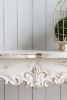 46" x 16.5" x 30" Slimline Whitewash Console Table, for Hallway Living Room Bedroom