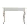 46" x 16.5" x 30" Slimline Whitewash Console Table, for Hallway Living Room Bedroom