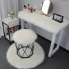 Soft Plush Fur Rugs, Soft Fluffy Area Rug, Modern Faux Fur Rug, Fluffy Rug For Bedroom, White Rugs