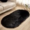 Plush Oval Rug