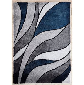 Area Rug  Hand Tufted Shag (Color: as Pic)
