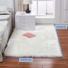 Area Rug Fluffy Imitation Wool