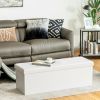 Ottoman Bench Memory Foam Large Folding Storage