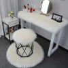 Soft Plush Fur Rugs, Soft Fluffy Area Rug, Modern Faux Fur Rug, Fluffy Rug For Bedroom, White Rugs