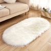 Plush Oval Rug