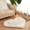 Heart Shape Plush Rug