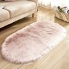 Plush Oval Rug