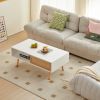 Coffee Table Modern Rattan