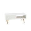 Coffee Table Modern Rattan