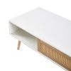 Coffee Table Modern Rattan