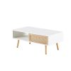 Coffee Table Modern Rattan