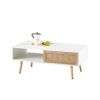 Coffee Table Modern Rattan